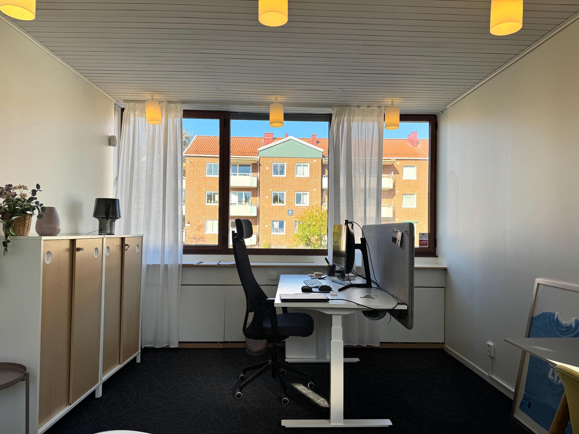 Referensbild från ett annat kontor i fastigheten